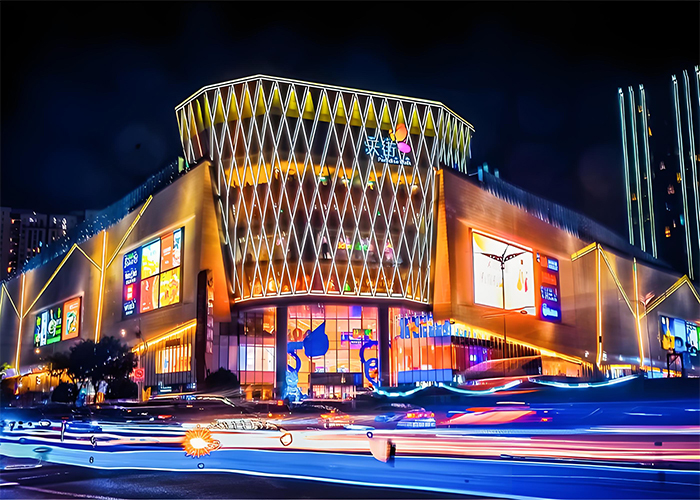 Case of 2.7 million air volume for Longhu Riverside Tianjie Square