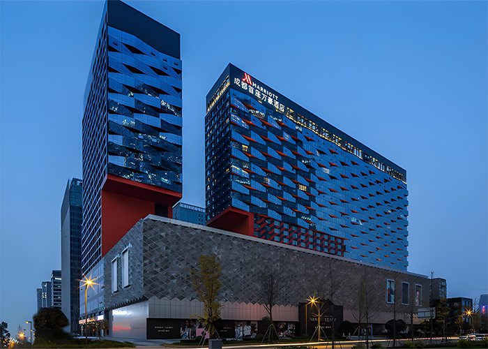 Installation case of 300,000 air volume for Chengdu Marriott Hotel