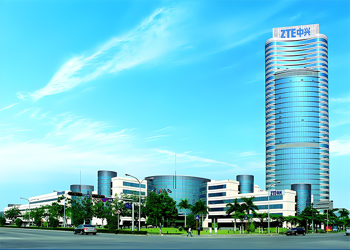 ZTE's installation case of 300,000 air volume